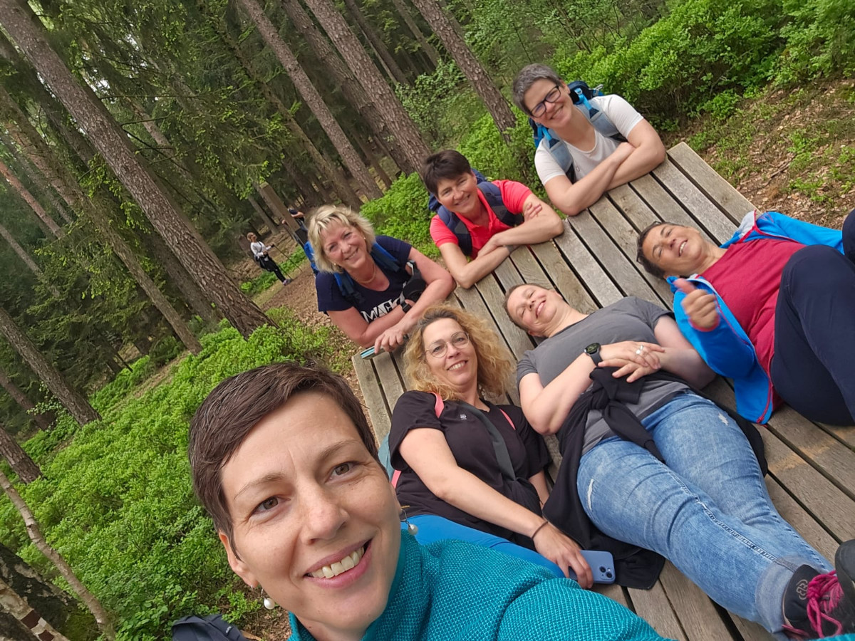 Unterwegs auf dem Goethe Wanderweg