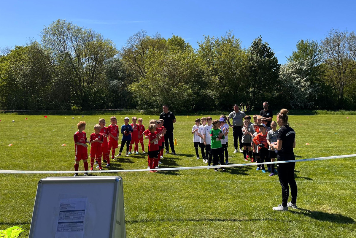 F-Junioren Turnier mit Rot-Weiß Erfurt und Wormstedt auf dem Parksportplatz