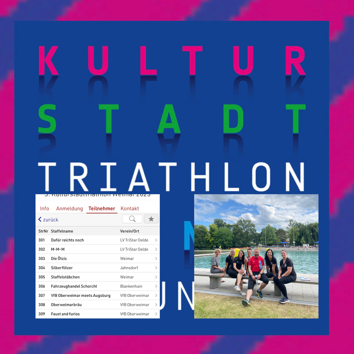 Der 3. Kulturstadt-Triathlon steht in den Startlöchern!