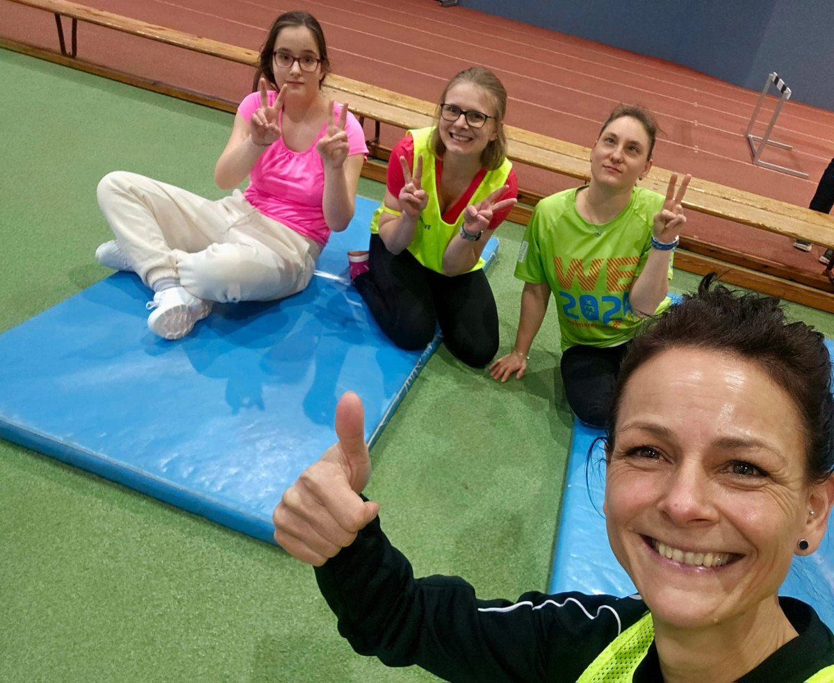 Vorbereitung für die deutsche Parameisterschaft in Erfurt 