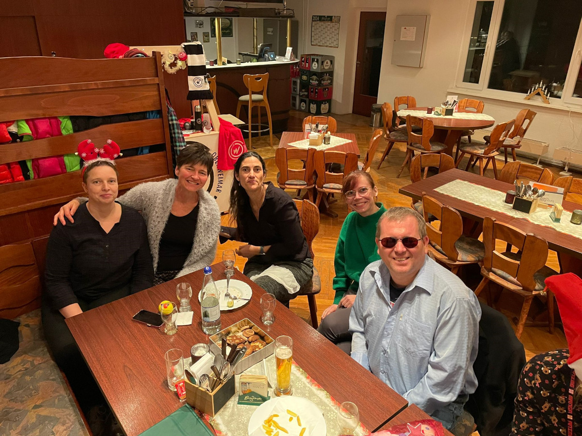 Weihnachtsfeier der Runclusive Abteilung des VfB Oberweimar