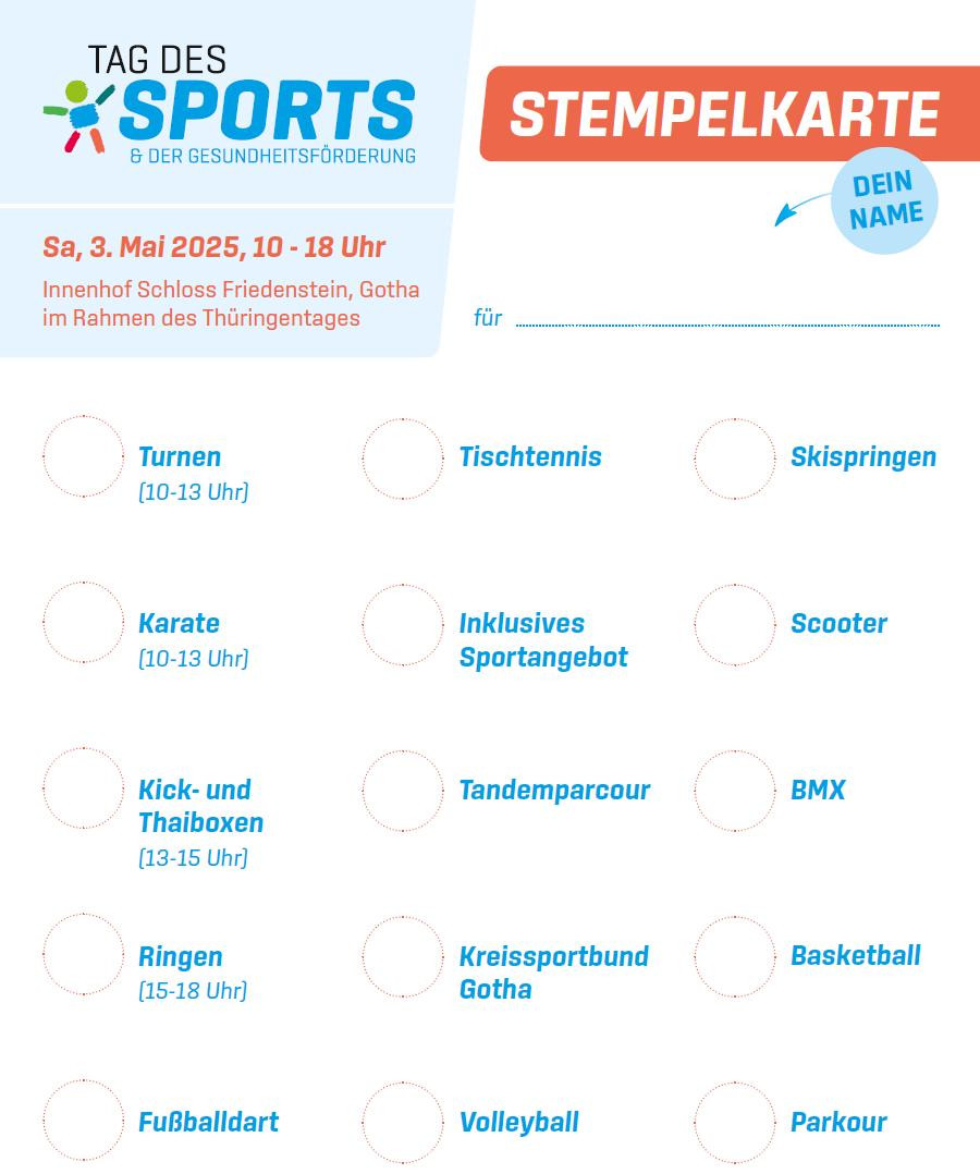 Thüringentag in Gotha mit dem VfB Oberweimar