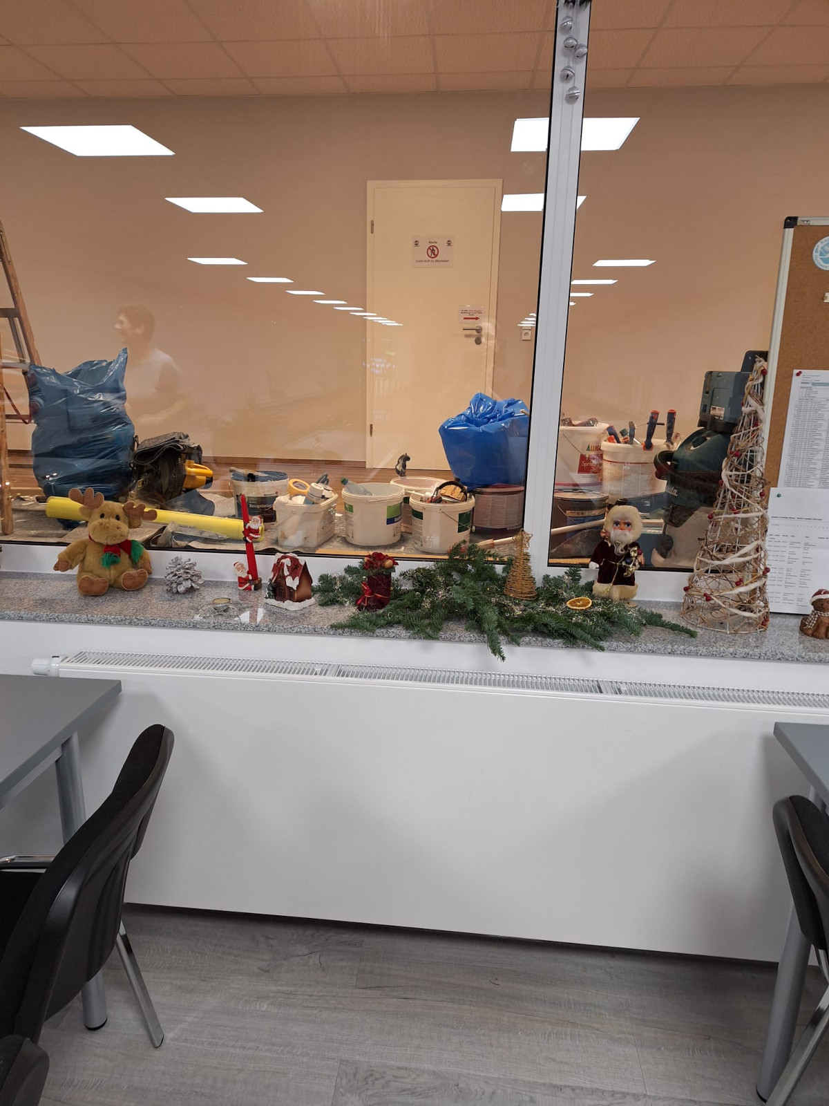 Es weihnachtet (trotz Baustelle)