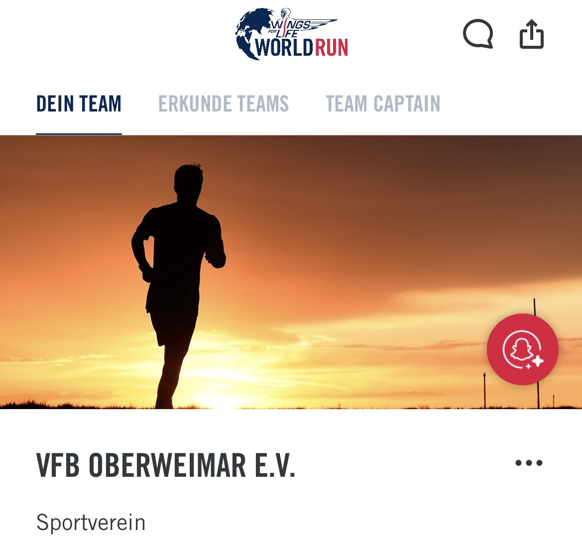 Wings for Life World Run 2025 in Jena mit dem VfB Oberweimar Wings for Life World Run 2025 in Jena mit dem VfB Oberweimar