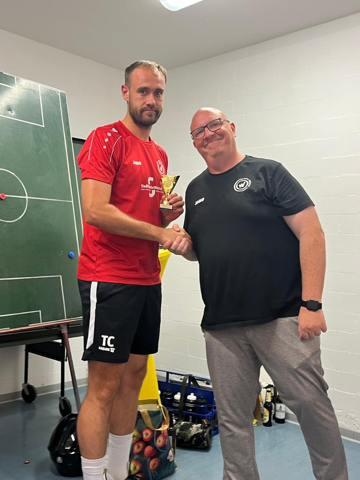 Mannschaftsabend mit Auszeichnungen