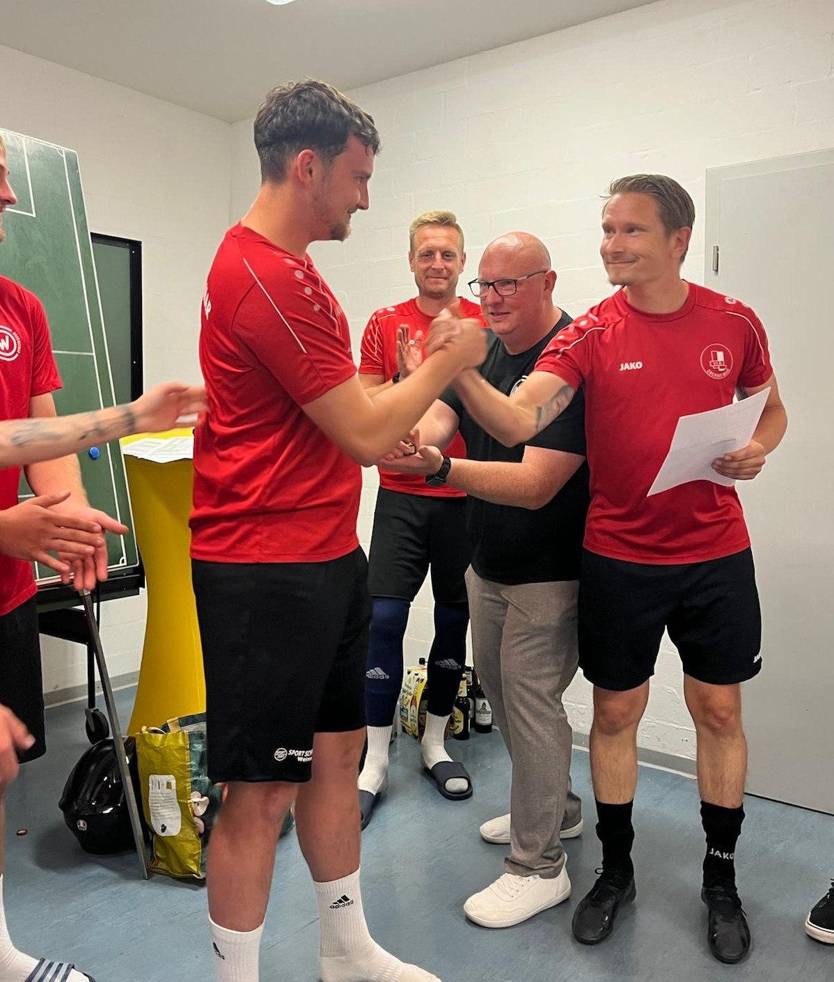 Mannschaftsabend mit Auszeichnungen