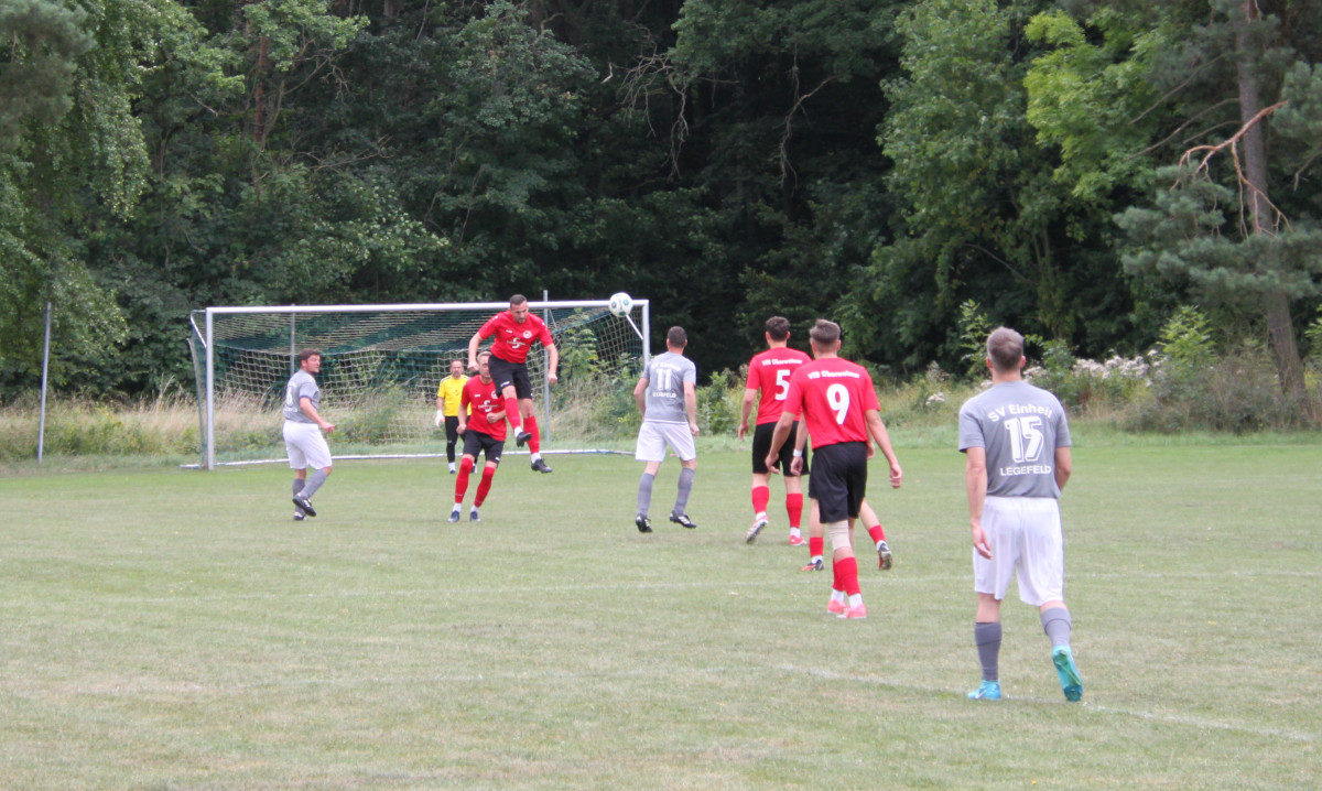 Remis in Legefeld - Erste lässt Punkte liegen
