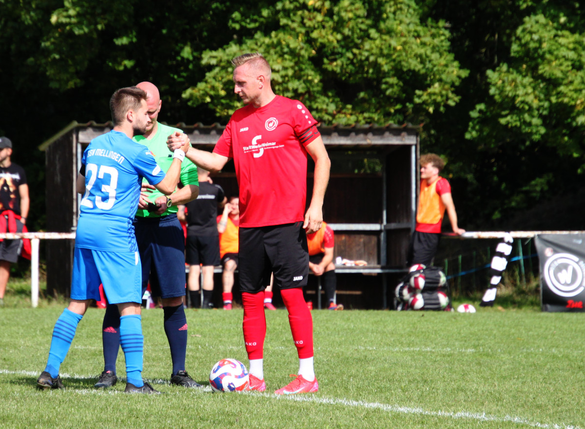 Spielabbruch bei 4:0 - Auswärtssieg in Mellingen
