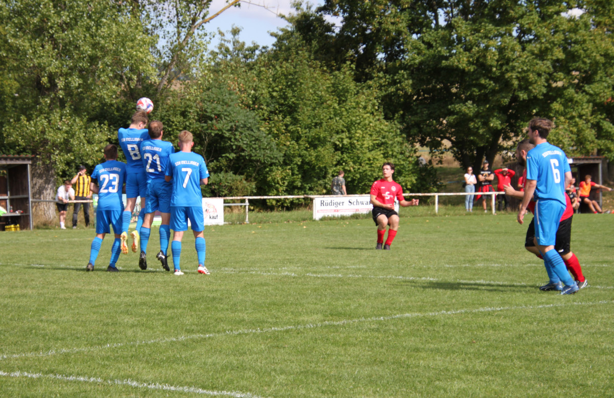 Spielabbruch bei 4:0 - Auswärtssieg in Mellingen