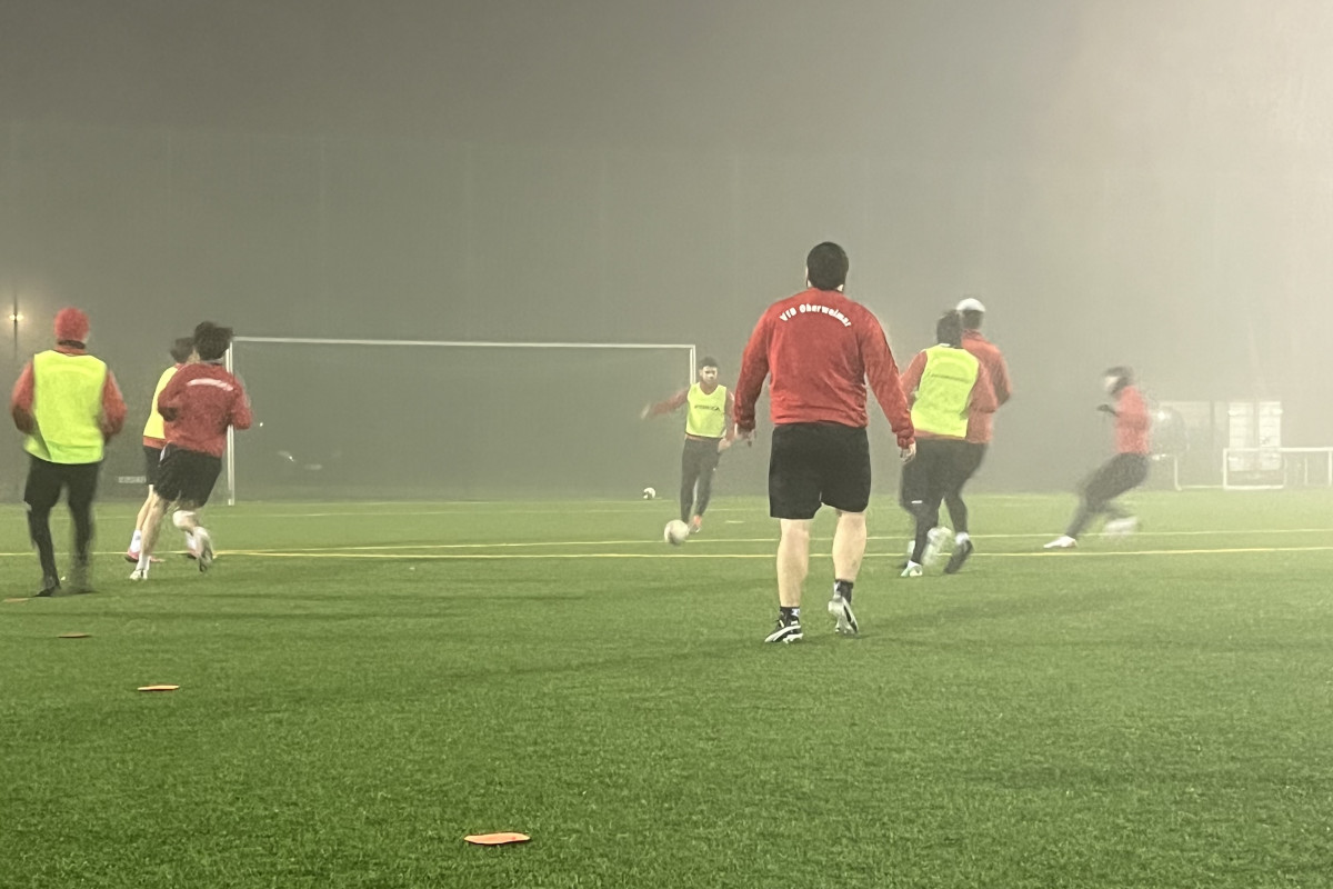 Abschlusstraining der 1. Herren