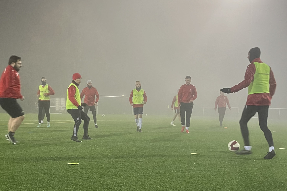 Abschlusstraining der 1. Herren