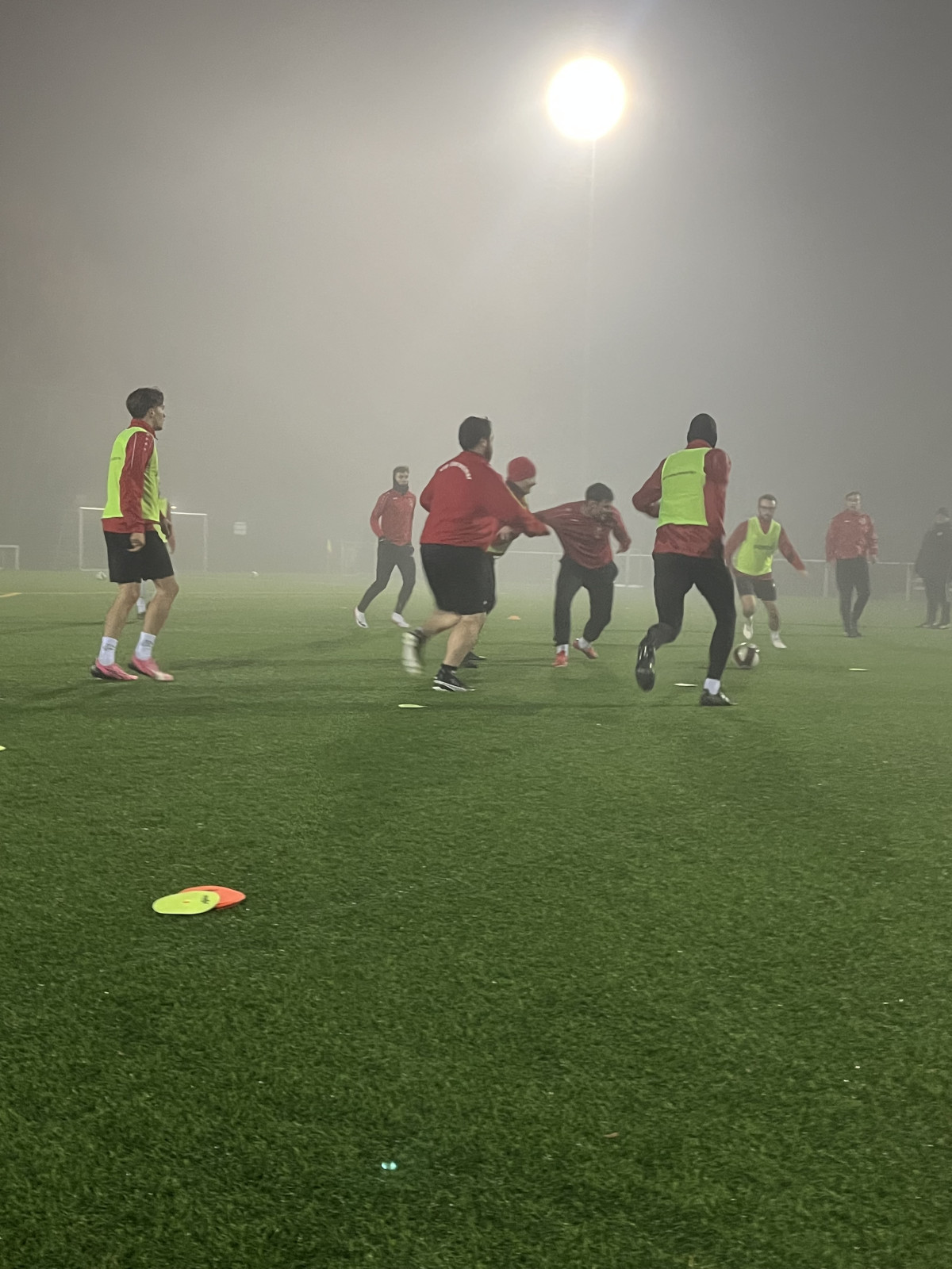 Abschlusstraining der 1. Herren