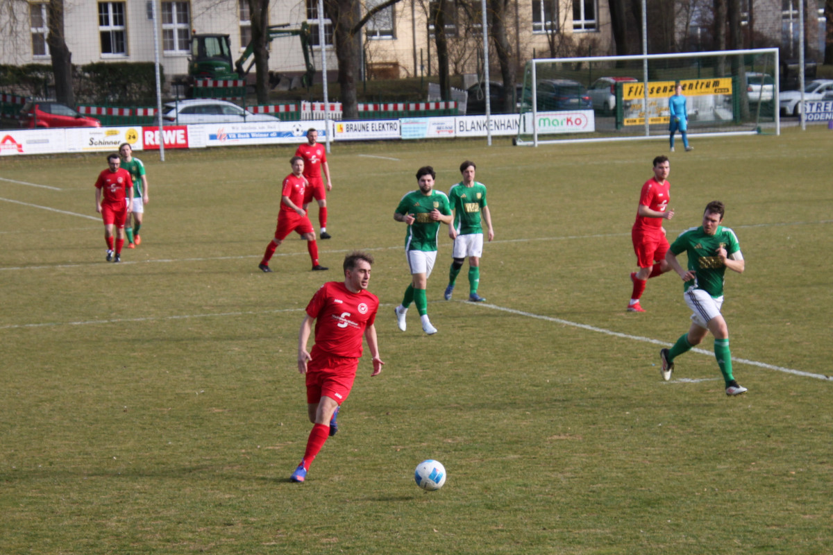 Niederlage in Blankenhain Niederlage in Blankenhain