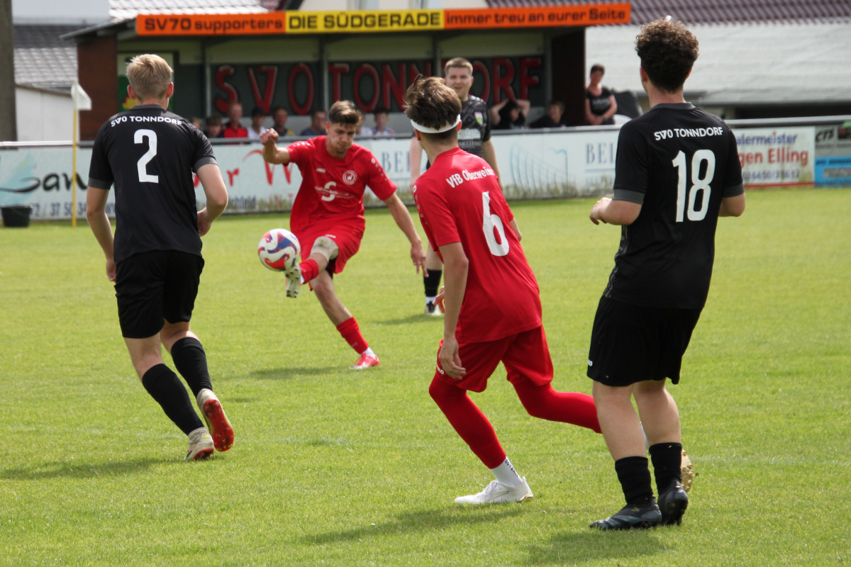 2:2 Unentschieden in Tonndorf