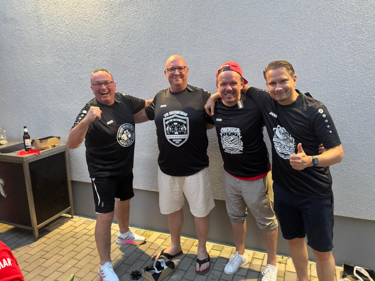 Saisonabschluss im Vereinsheim Saisonabschluss im Vereinsheim