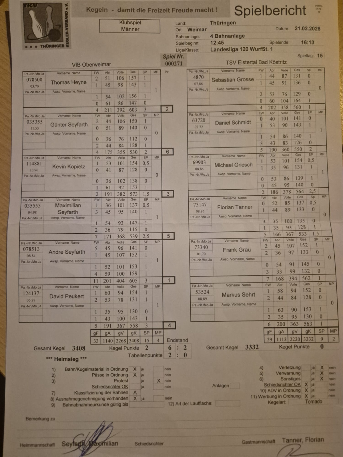 Heimsieg im Abstiegskampf Heimsieg im Abstiegskampf