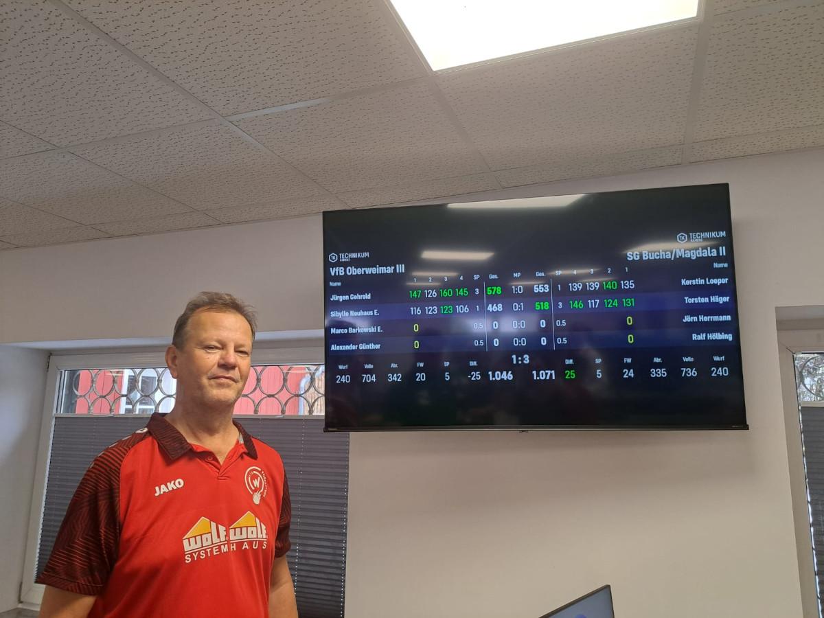 Gewonnen gegen SG Bucha/Magdala Gewonnen gegen SG Bucha/Magdala