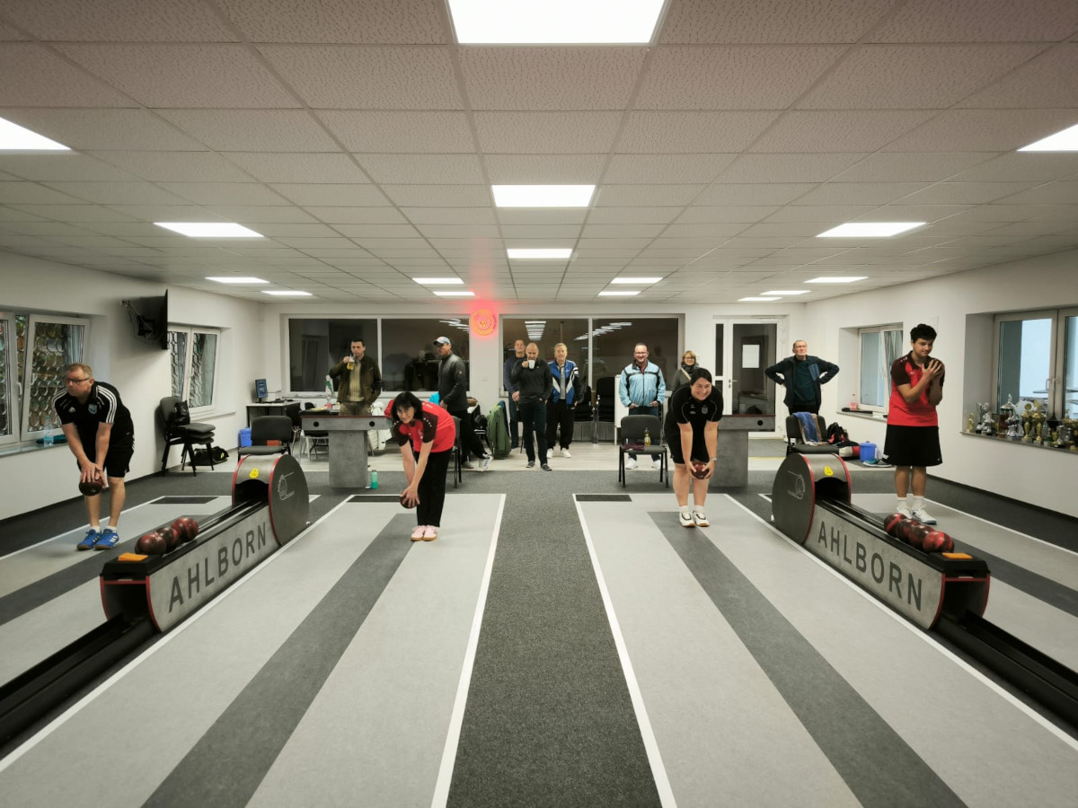 Beachtlicher Erfolg auf der neuen Kegelbahn! 