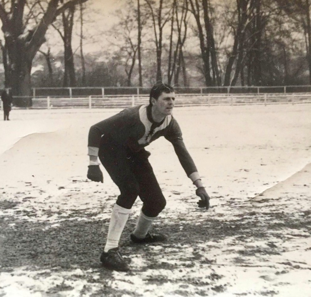 Torwart Rolf Angermann auf der Falkenburg Torwart Rolf Angermann auf der Falkenburg