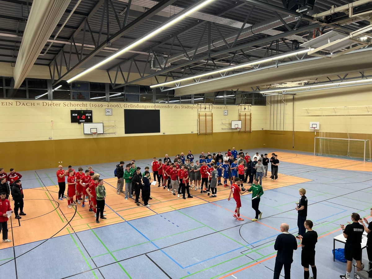 B-Jugend des VfB Oberweimar mit starkem zweiten Platz beim Kurt-Wagner-Turnier