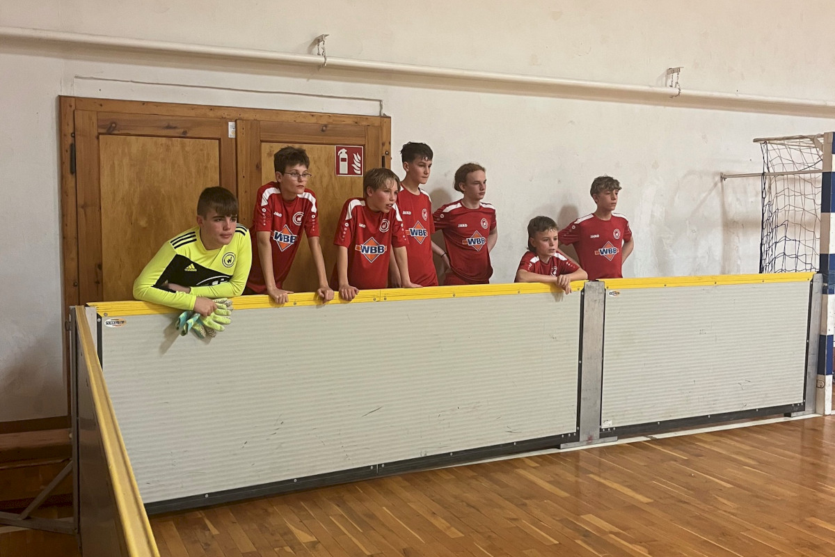 Turniersieg über Bande