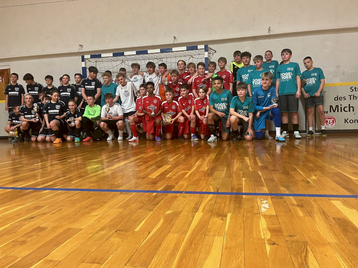 Turniersieg über Bande