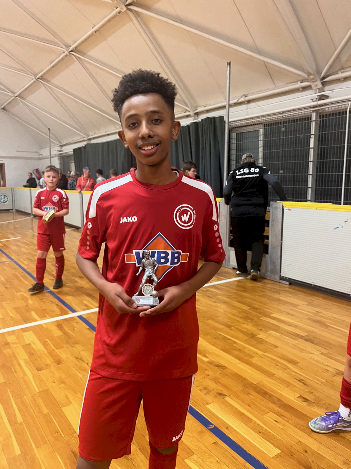 Turniersieg über Bande