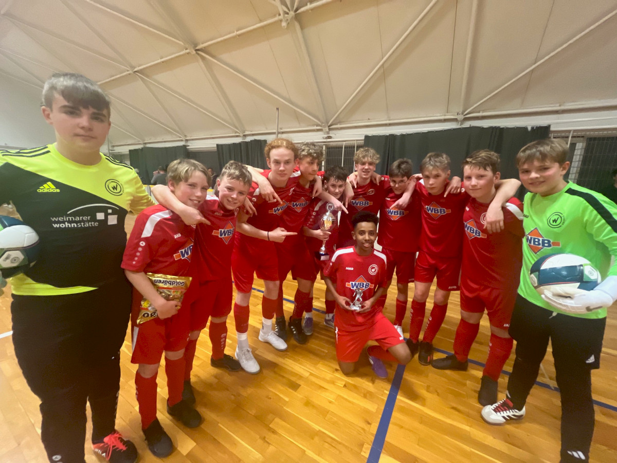 Turniersieg über Bande