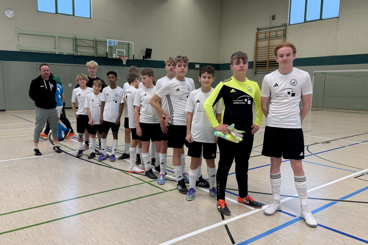 VfB Oberweimar im Hallen-Marathon – Platz 2 in Großbreitenbach