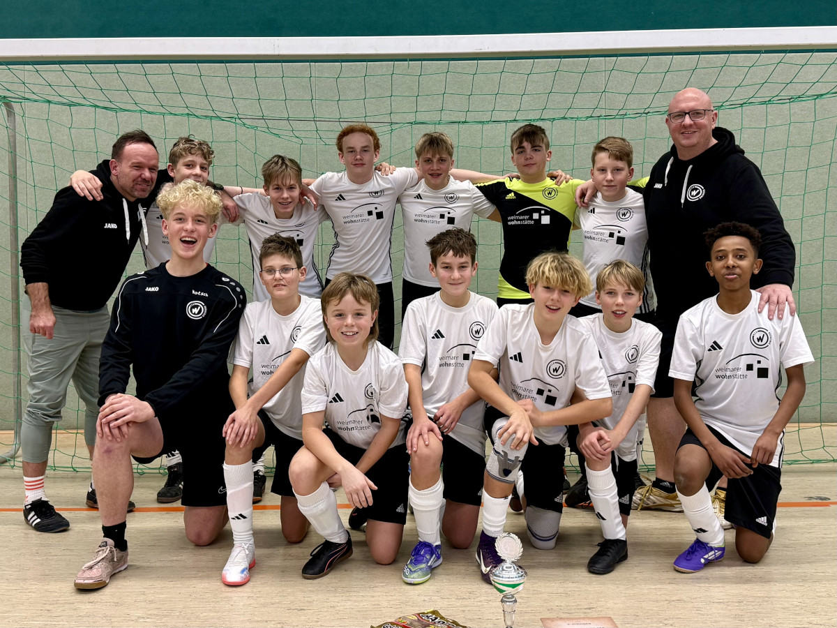 VfB Oberweimar im Hallen-Marathon – Platz 2 in Großbreitenbach VfB Oberweimar im Hallen-Marathon – Platz 2 in Großbreitenbach