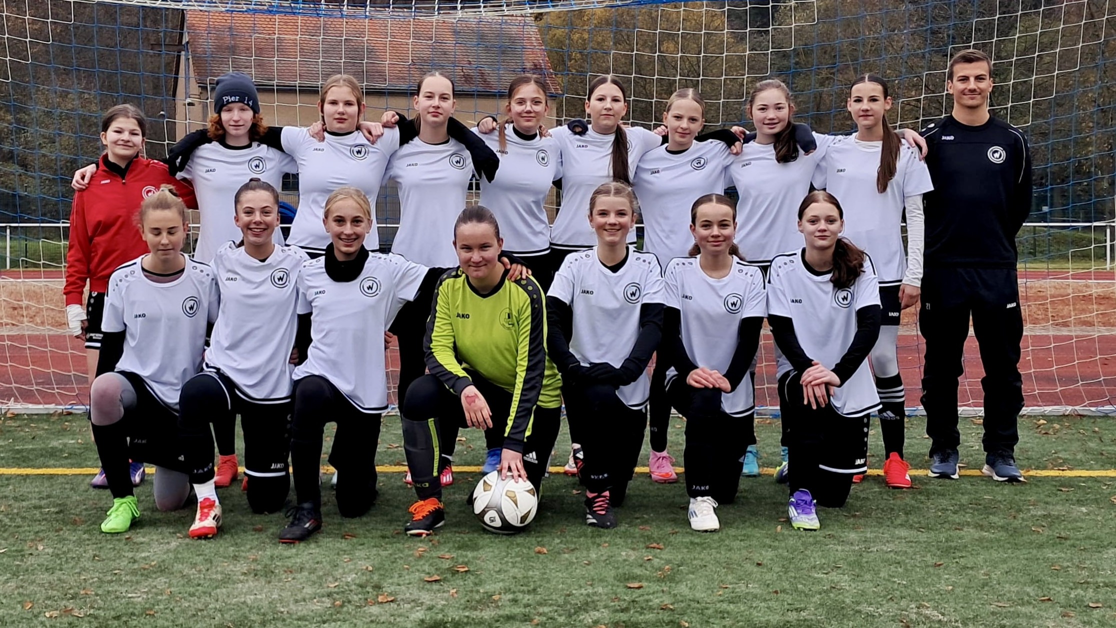 Mannschaftsfoto unserer C-Juniorinnen