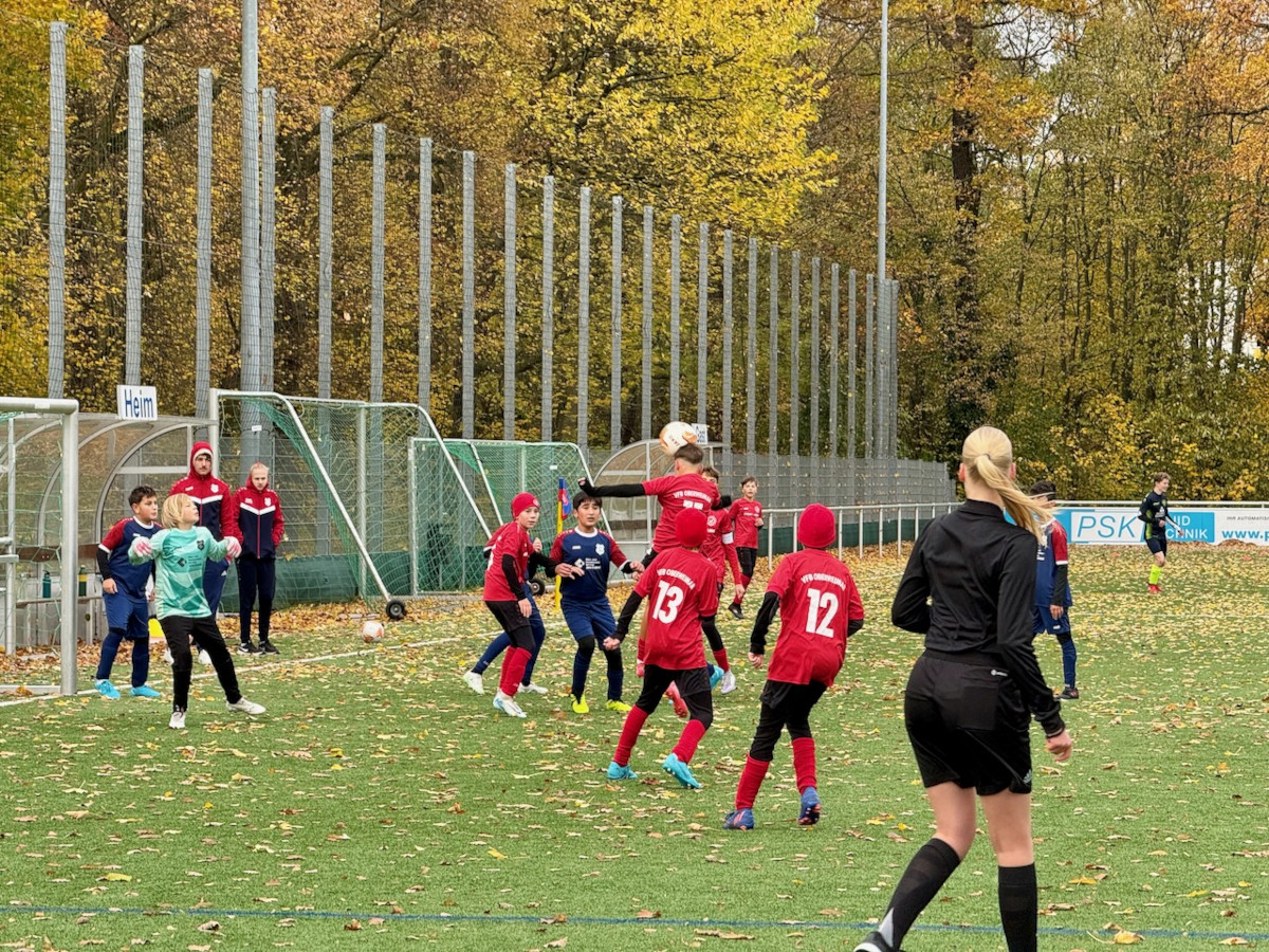 5:2 Sieg der D1-Junioren des VfB Oberweimar gegen Schöndorf