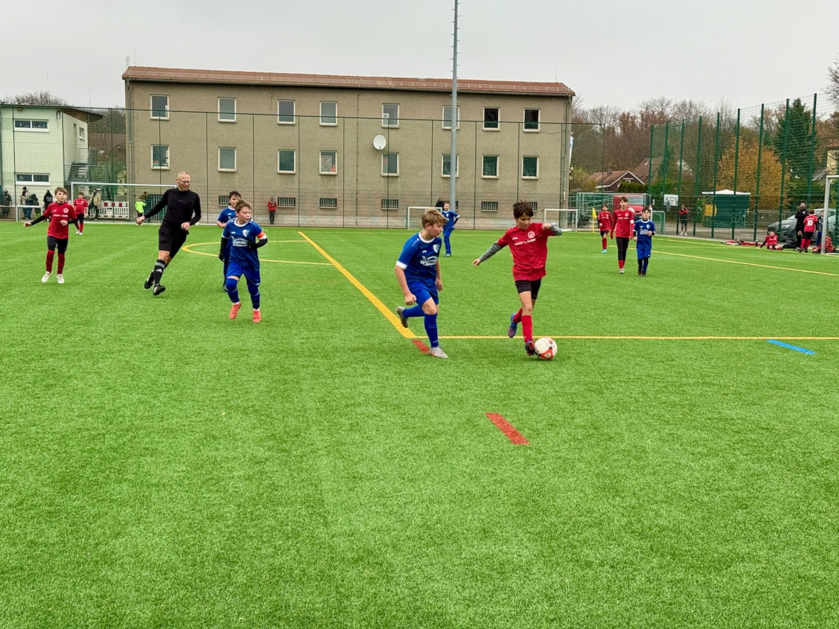 VfB Oberweimar D1-Junioren siegen 9:2 gegen Legefeld