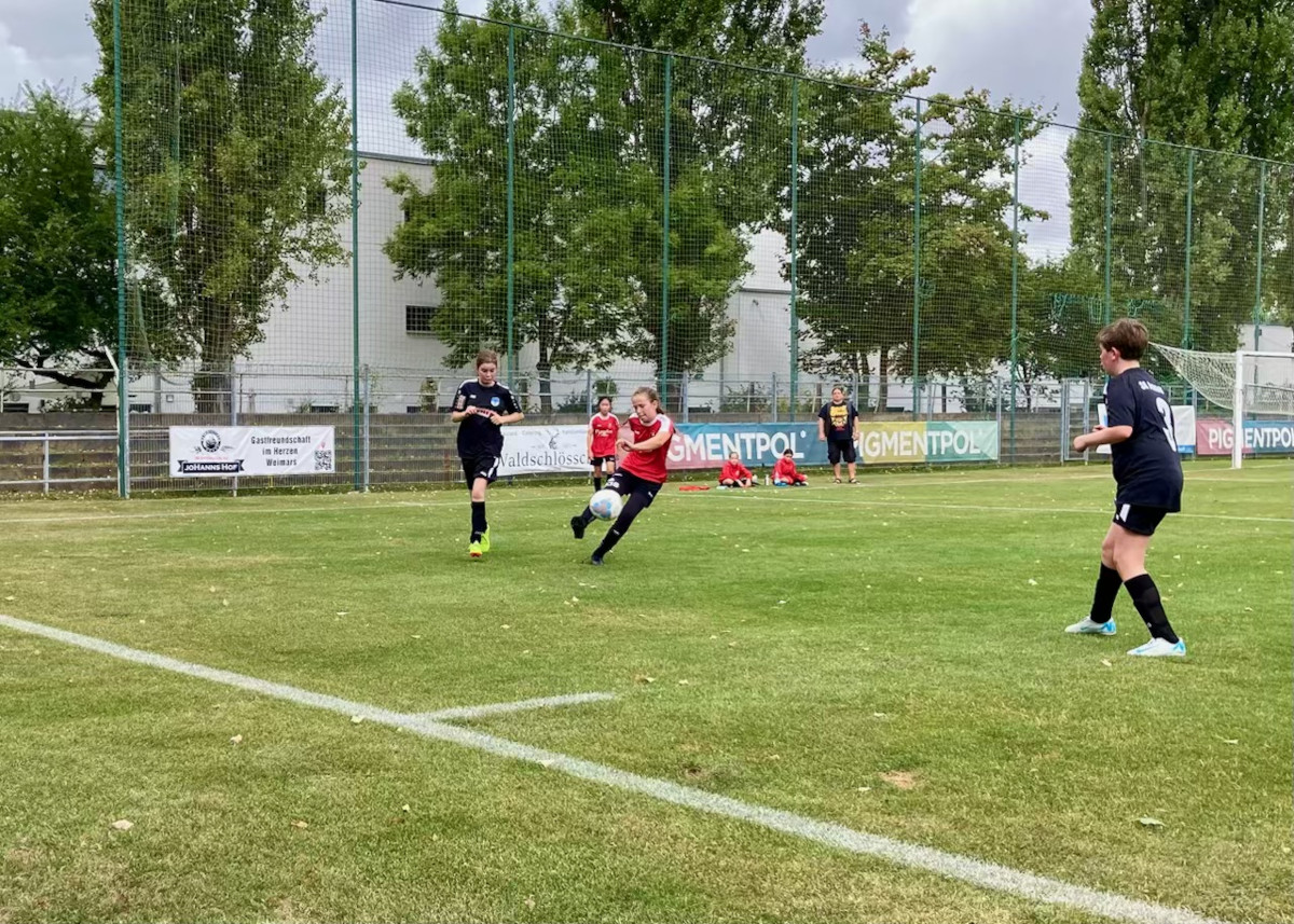 Unsere D-Mädchen stehen im Thüringenpokal-Viertelfinale!
