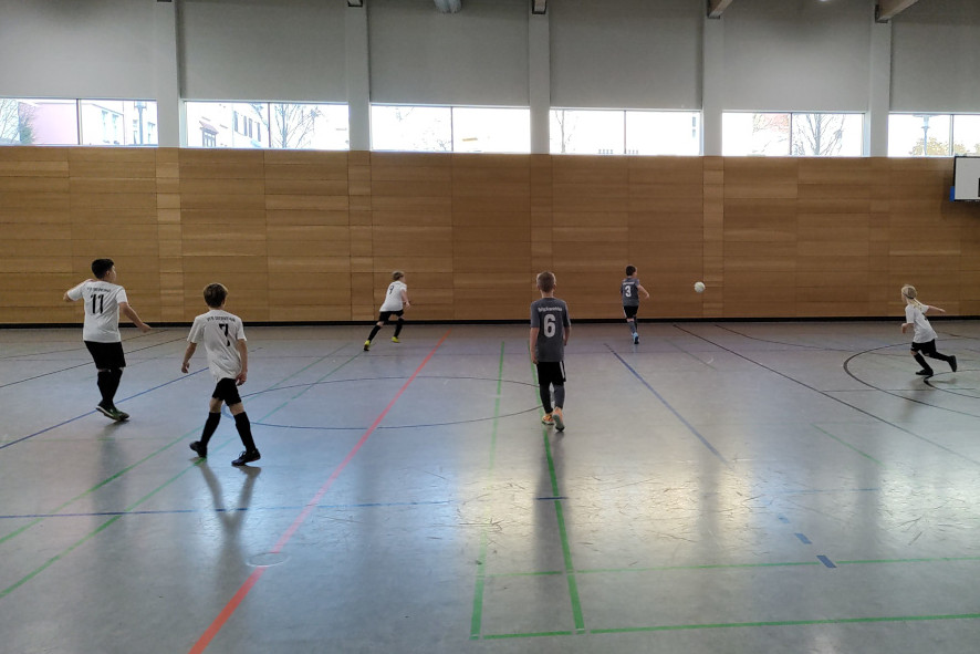 E-Junioren siegen zweimal in Futsal-Serie