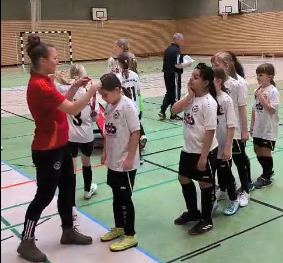 2. Platz beim Futsal Final 4 – Hallenlandesmeisterschaft der E-Mädchen am 1.3.2026 in Weimar