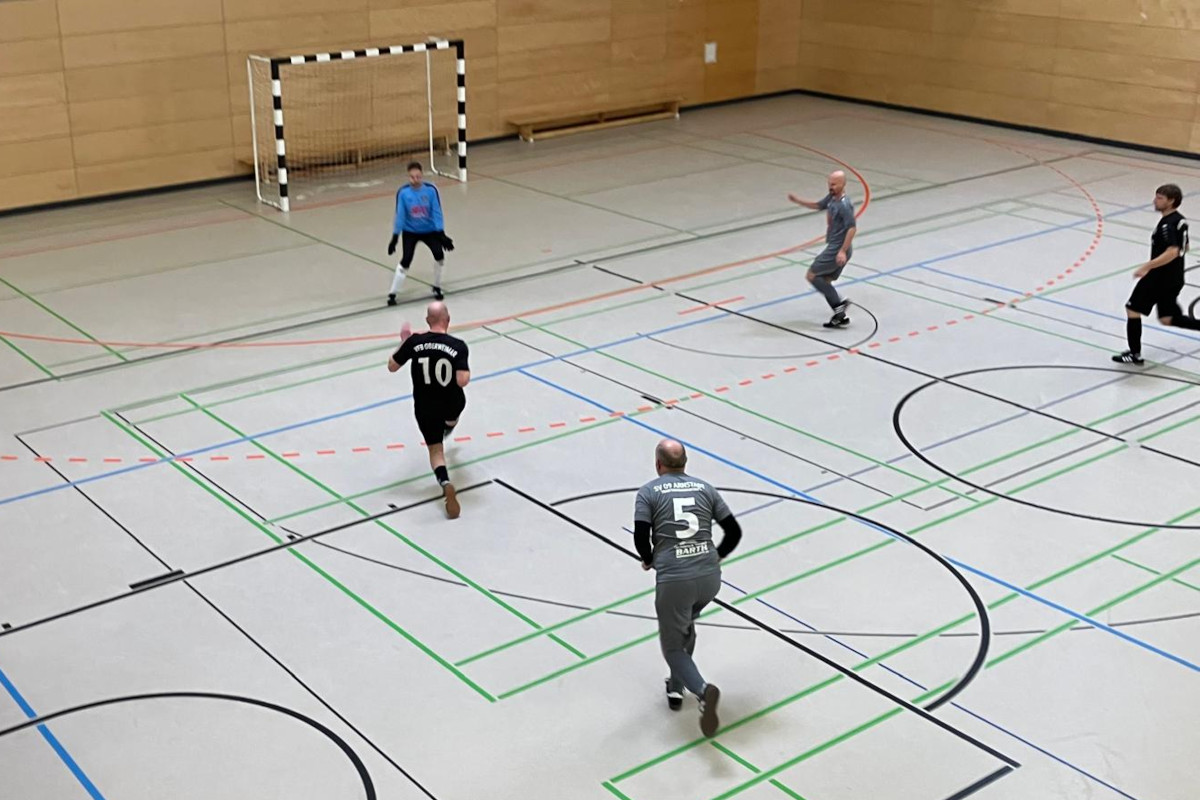 Edle Herren sind Ü40-Hallenlandesmeister!! Edle Herren sind Ü40-Hallenlandesmeister!!