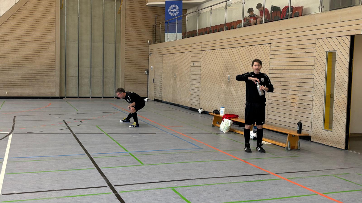 5. Platz bei den Ü40-Futsal-Regionalmeisterschaften in Dessau