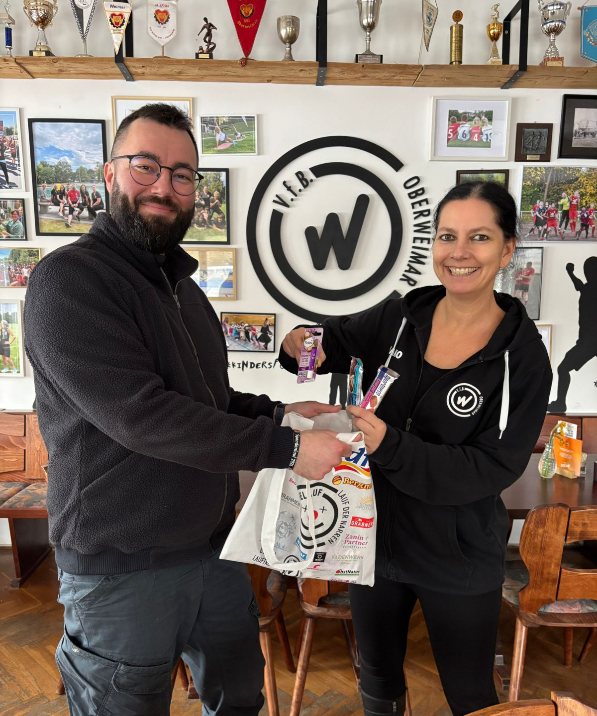 Läuferbeutel liegen bereit!