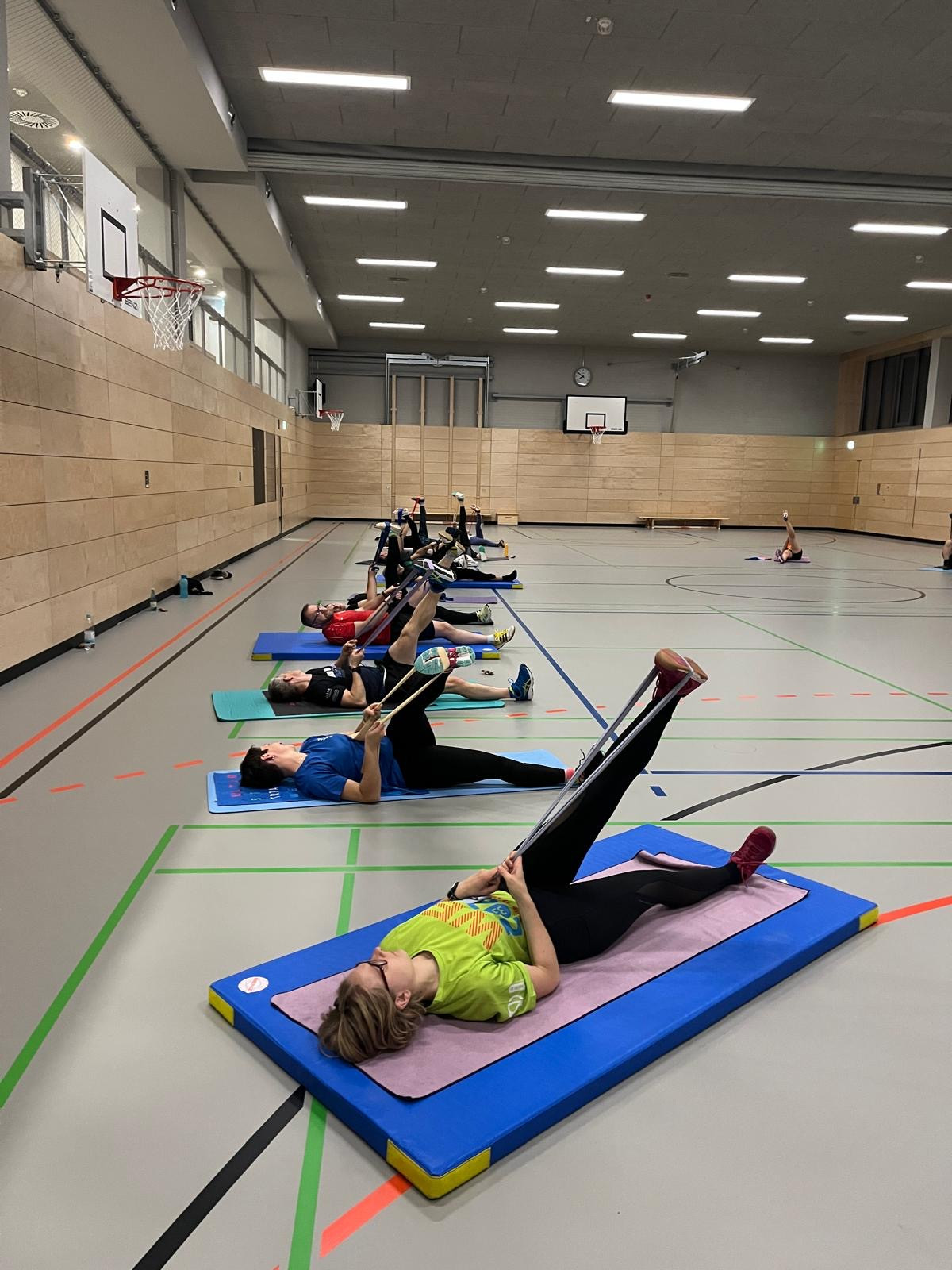 Auftaktveranstaltung Fitness gemischt