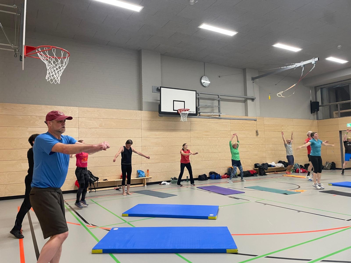Auftaktveranstaltung Fitness gemischt