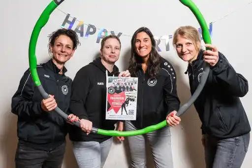 Trainerin für hochmotivierte Fitnessgruppe gesucht