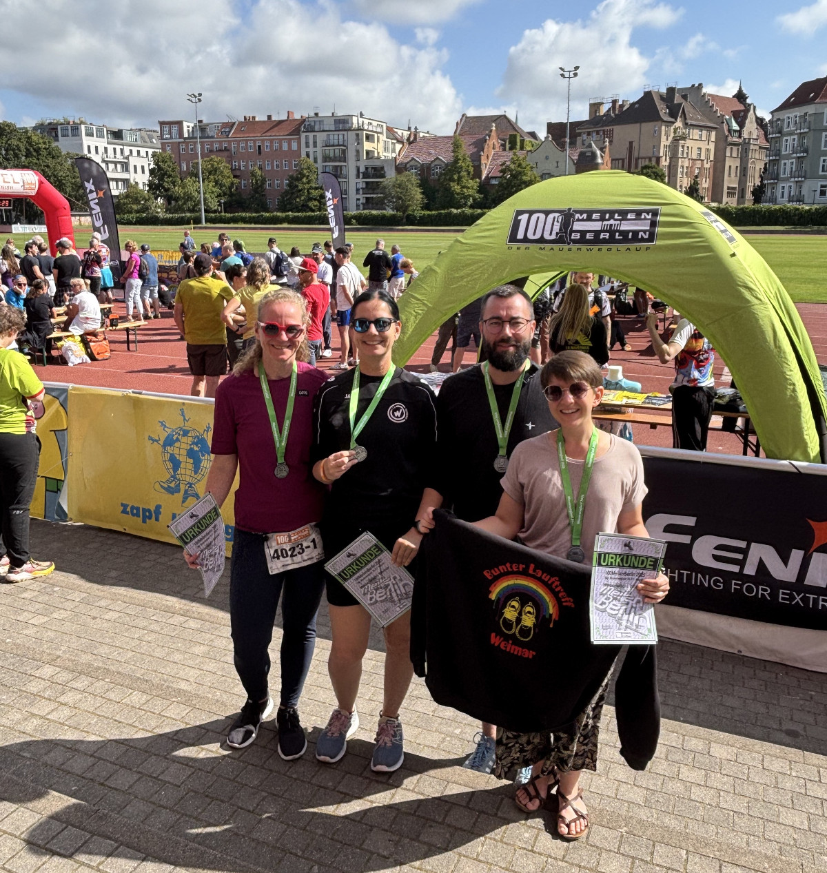 Mauerwegslauf in Berlin