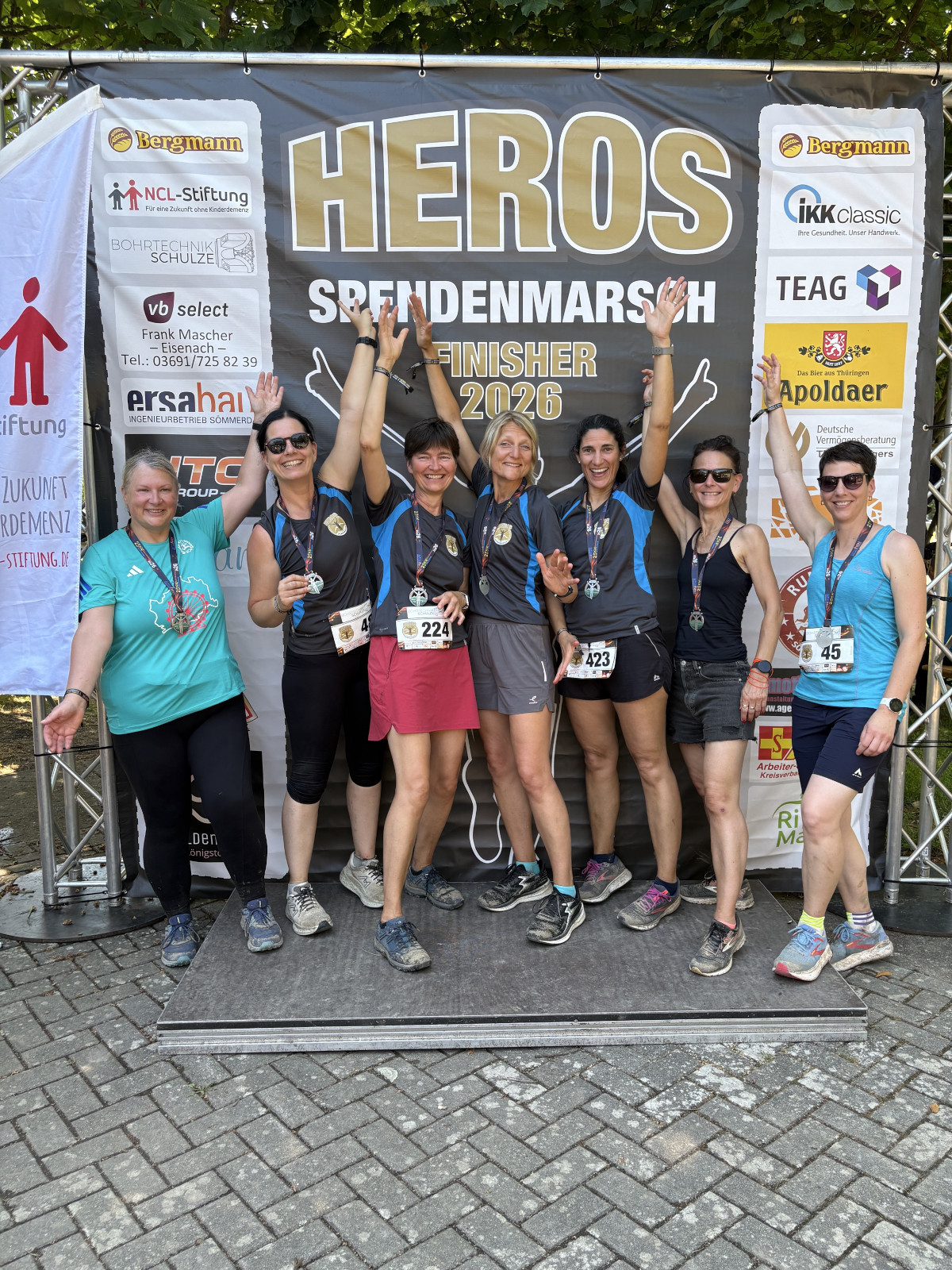 Heros Marsch - für eine Zukunft ohne Kinderdemenz Heros Marsch - für eine Zukunft ohne Kinderdemenz