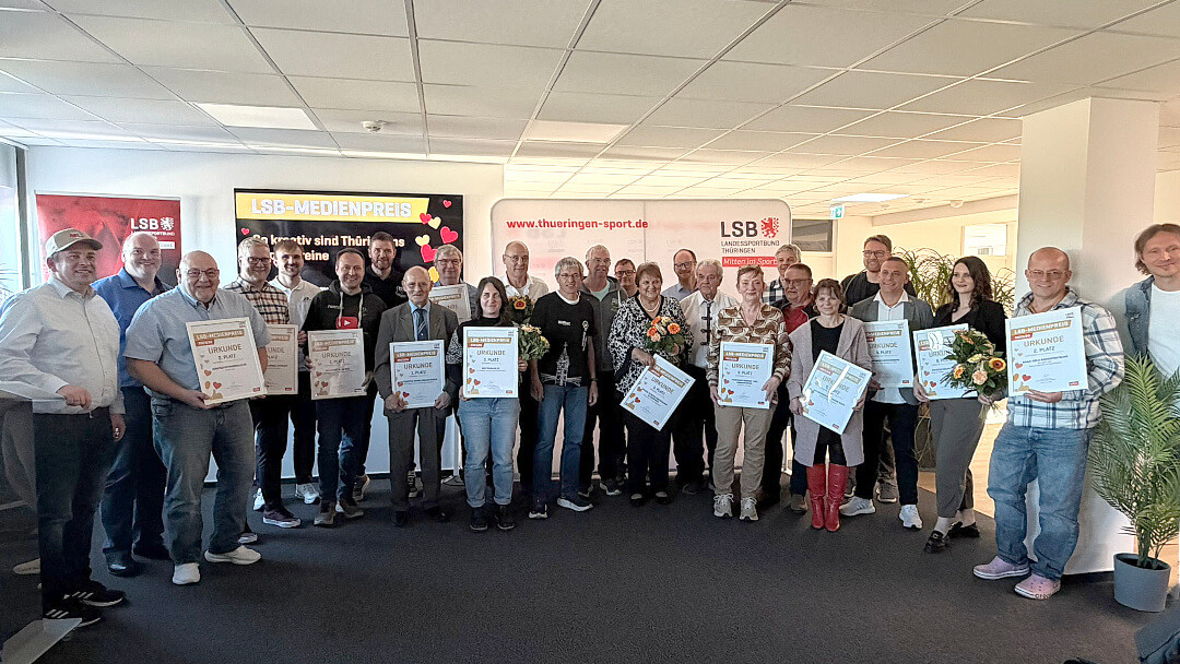Tolle Auszeichnung für Simone Wenk vom VfB Oberweimar