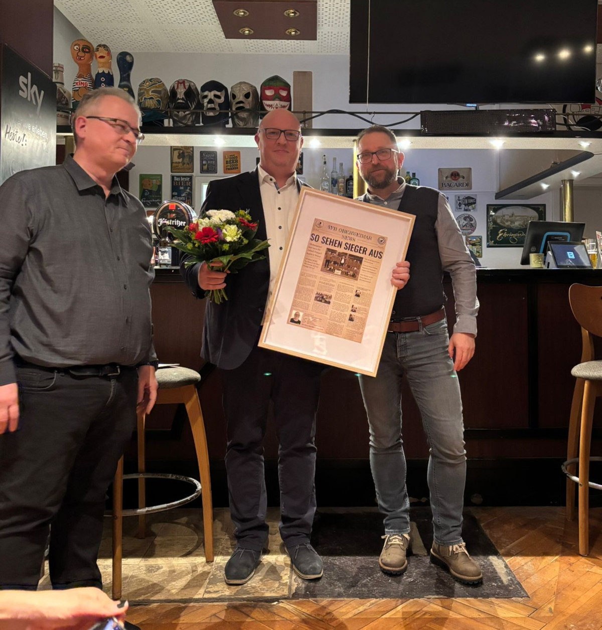 Neujahrsempfang beim VfB Oberweimar