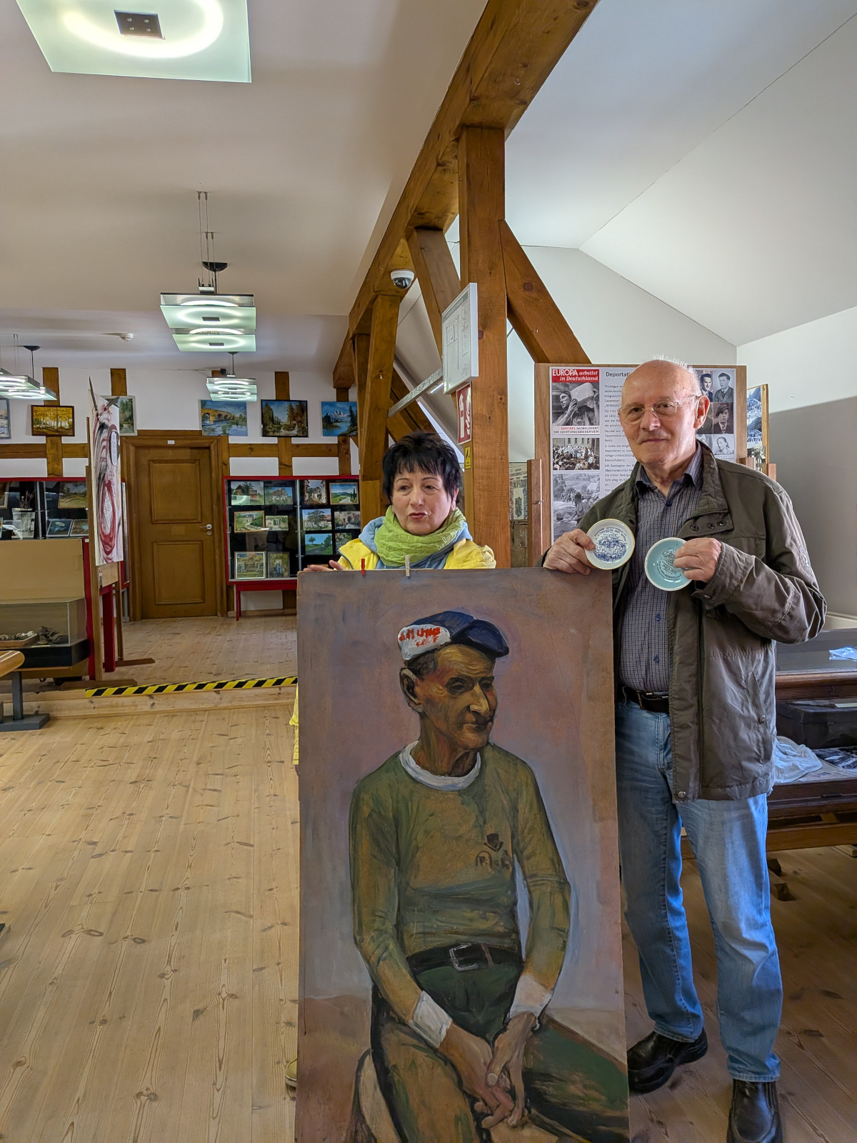 Rennsteigläufer im Museum