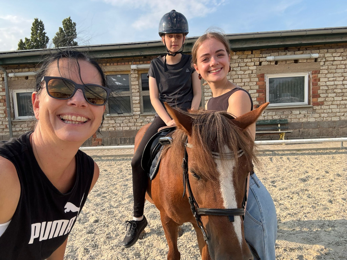 Ausflug zum Reit- und Fahrverein Weimar/ Linda Ausflug zum Reit- und Fahrverein Weimar/ Linda