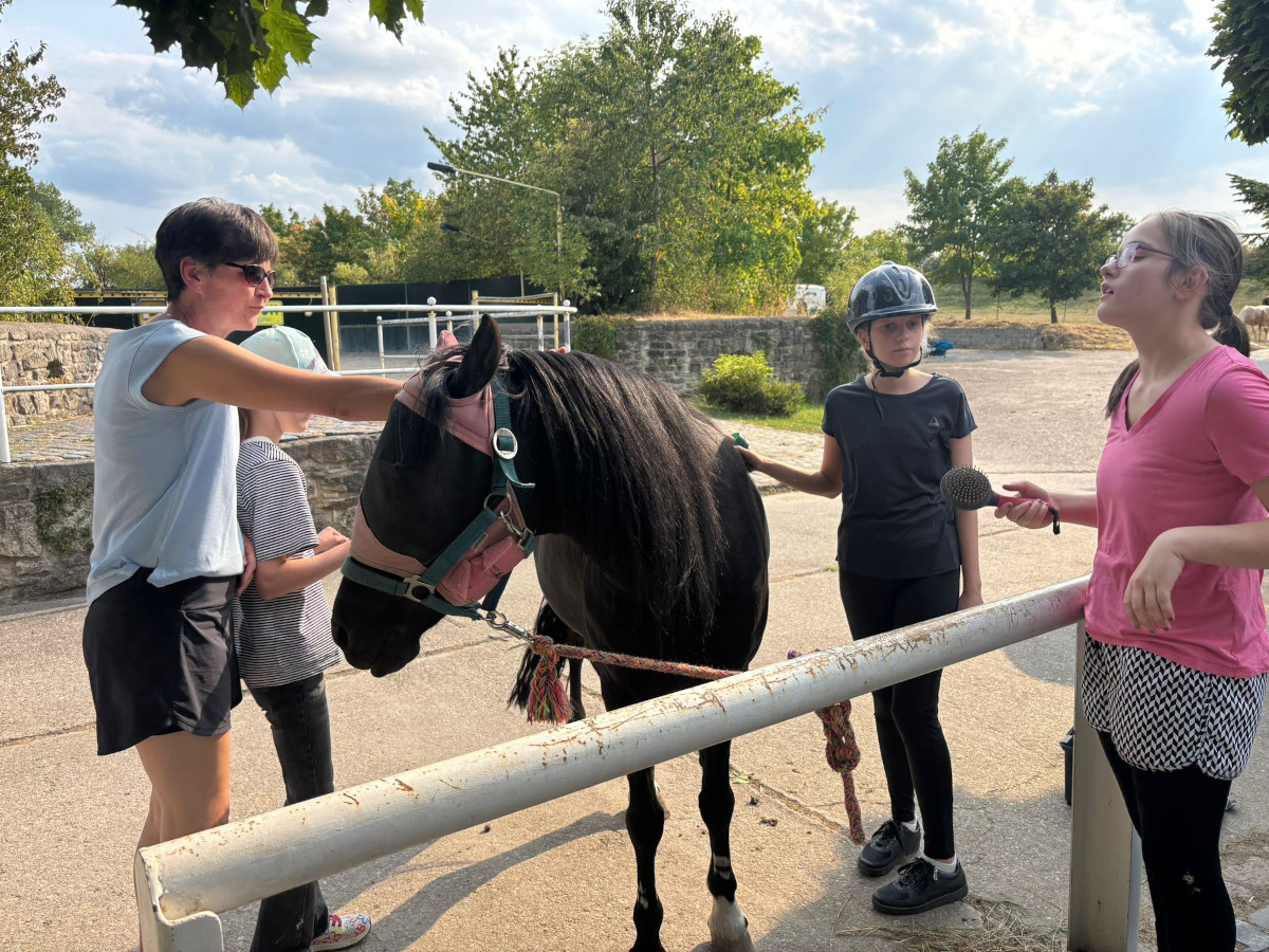 Ausflug zum Reit- und Fahrverein Weimar/ Linda Ausflug zum Reit- und Fahrverein Weimar/ Linda