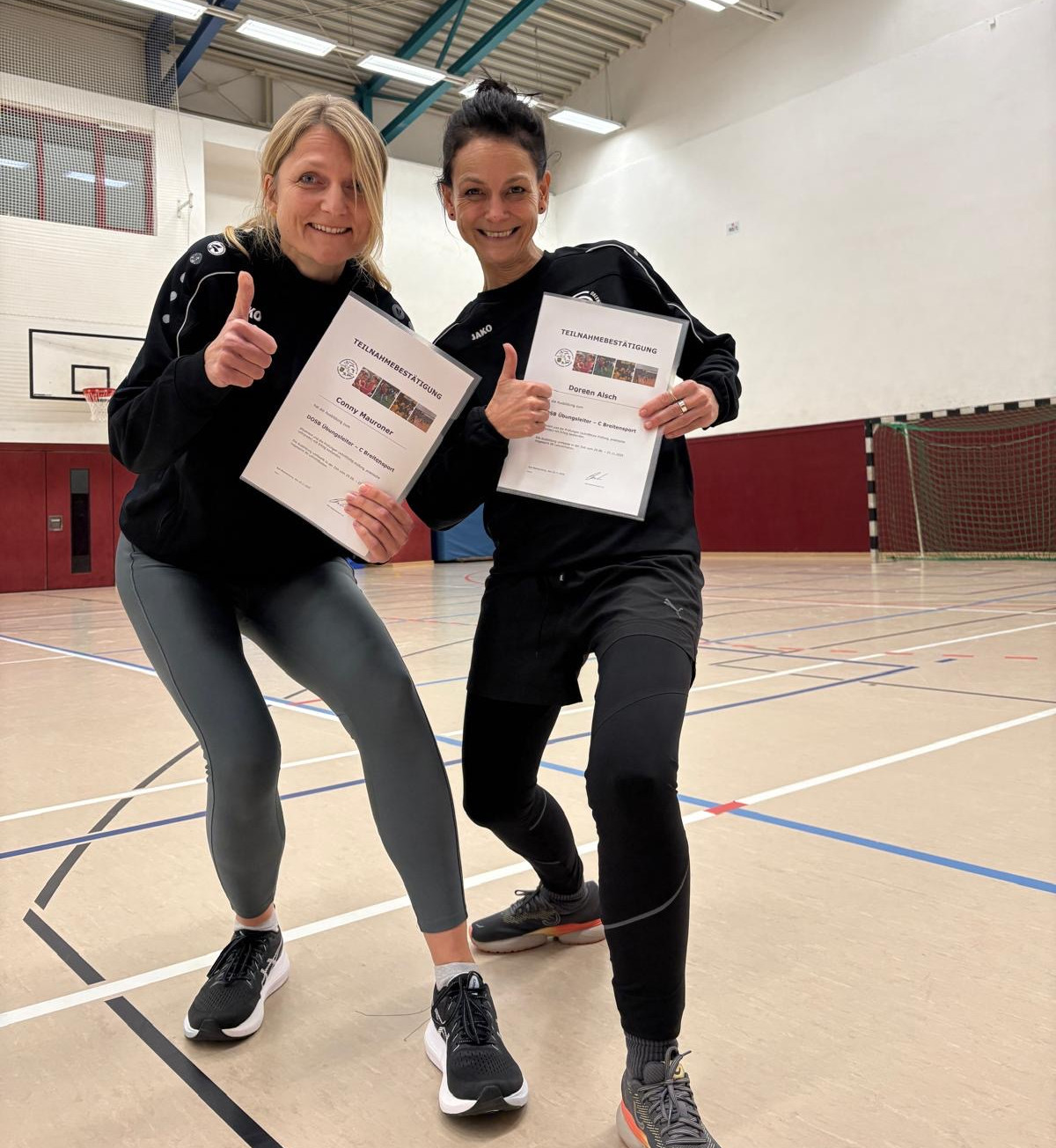 Trainerinnen Conny und Doreen